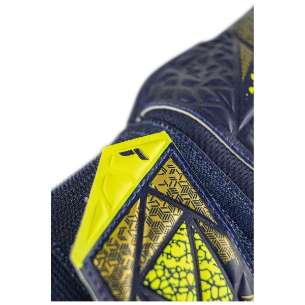 Rękawice bramkarskie Attrakt Starter Latexfree Solid Reusch - premium blue/yellow