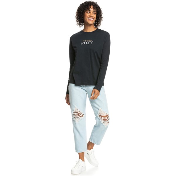 Longsleeve damski Im From The Atl Tees Roxy - Anthracite