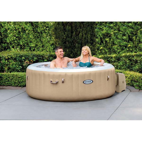 Basen jacuzzi 196x150x71cm PureSpa Bubble Therapy 5w1 Intex