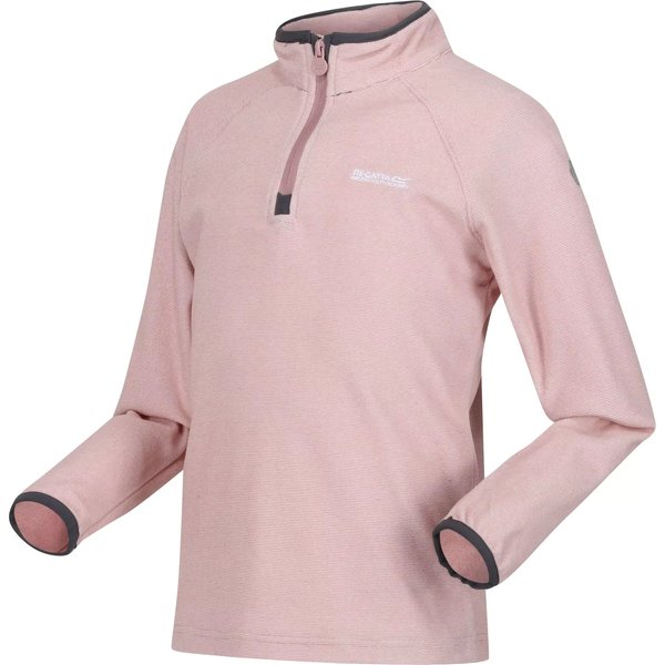 Bluza polarowa juniorska Loco Regatta - dusky rose/white