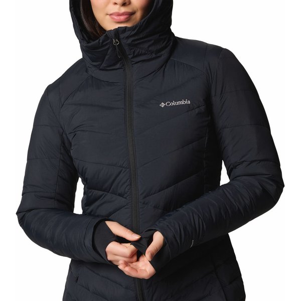 Płaszcz puchowy damski Joy Peak II Mid Columbia - Black