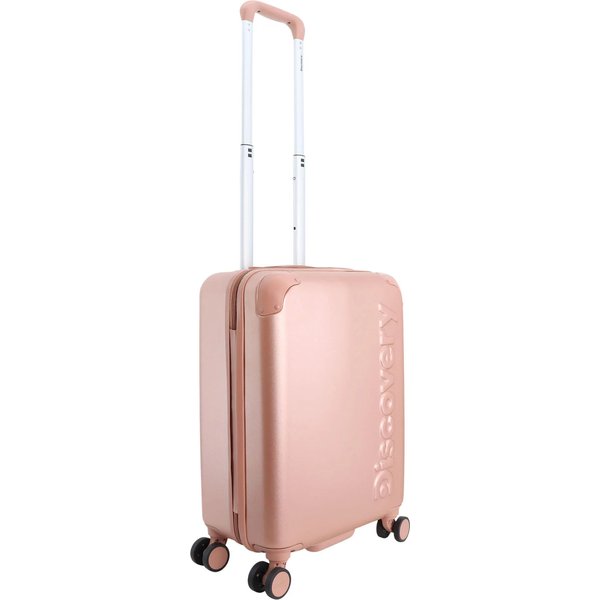 Walizka na kółkach Focus S 33L Discovery - różowa