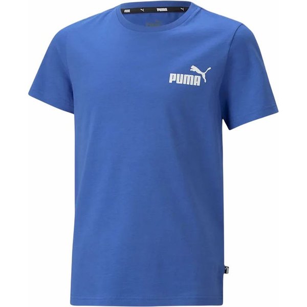 Koszulka Juniorska ESS Small Logo Tee B Puma - Niebieski