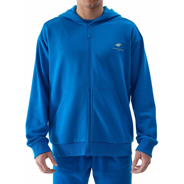 Bluza męska 4FWSS24TSWSM1011 4F - kobalt
