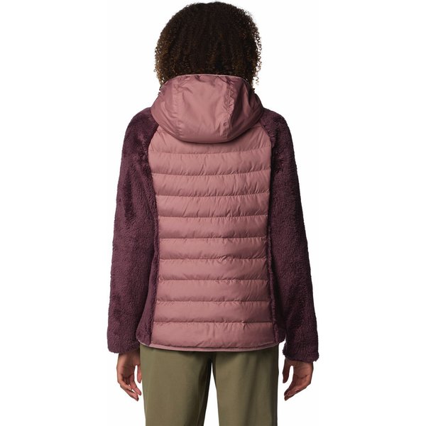 Kurtka hybrydowa, polarowa damska Powder Lite II Columbia - Moonvista, Fig