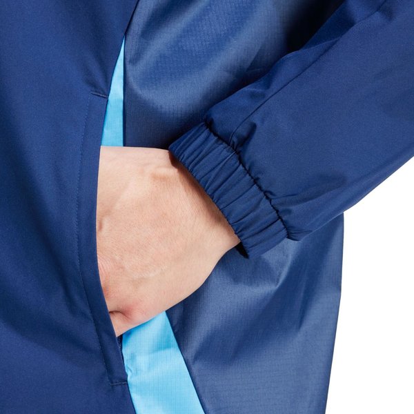 Kurtka męska Tiro 24 Competition All-Weather Adidas - niebieska/granatowa