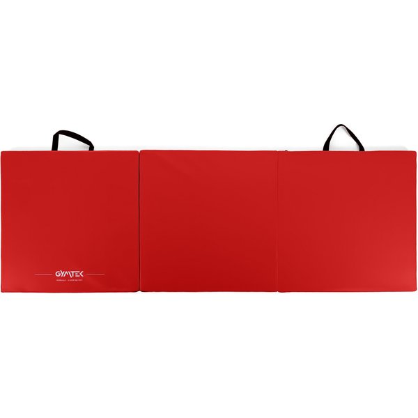Materac gimnastyczny Triple 180x60x5cm Gymtek - czerwony