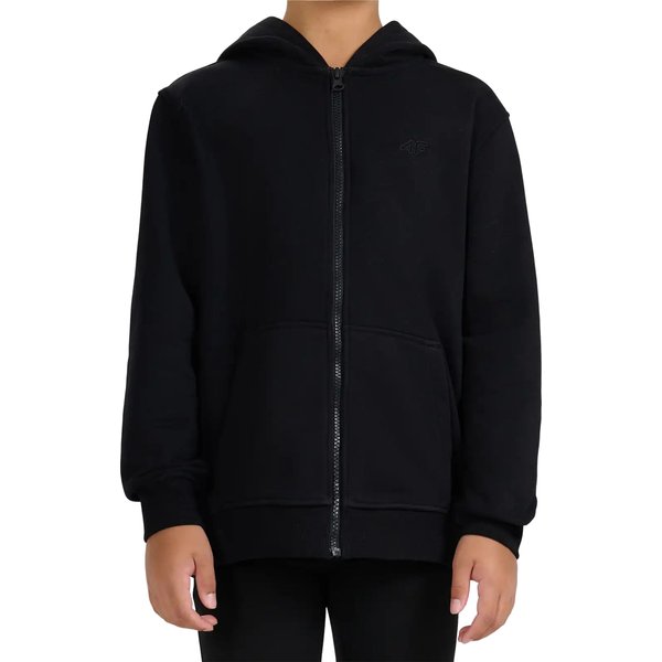 Bluza dziewczęca TSWSF1861 4F - głęboka czerń