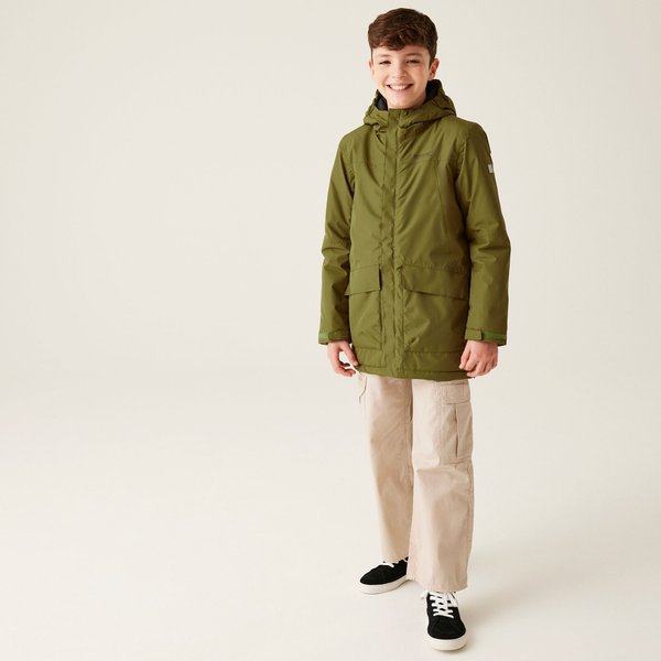 Kurtka juniorska Farbank Regatta - nephrite green/black