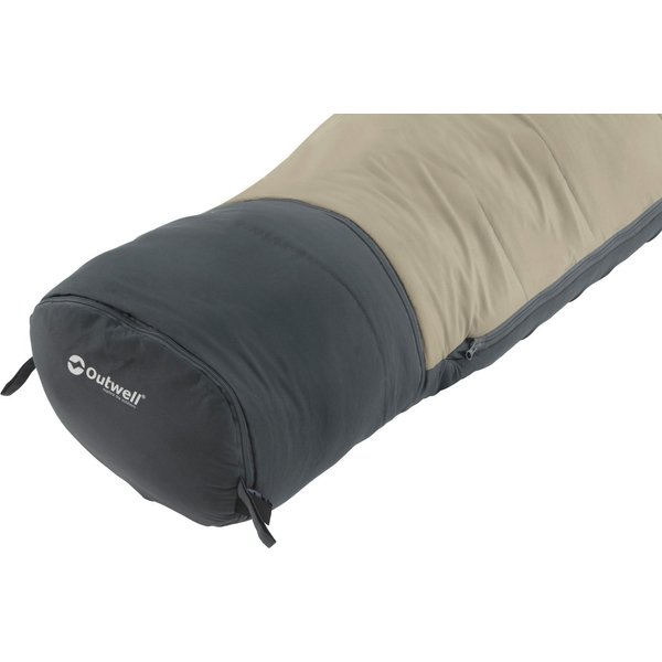 Śpiwór juniorski Convertible 120/150cm Outwell - olive