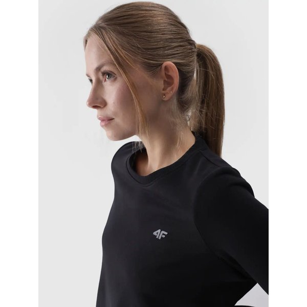 Bluza damska 4FWMM00TSWSF1469 4F - głęboka czerń