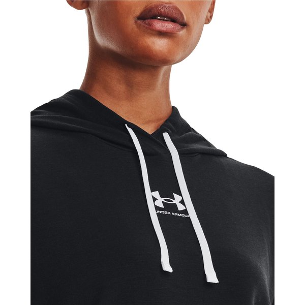 Bluza damska Rival Terry Hoodie Under Armour - czarny