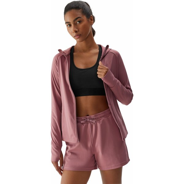 Bluza damska 4FAW23TFSWF208 4F - jasny róż