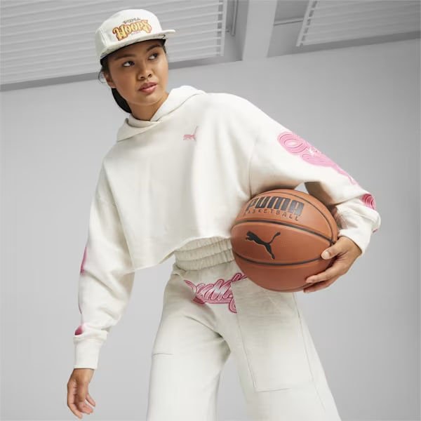 Czapka z daszkiem 5 Panel Puma - biała