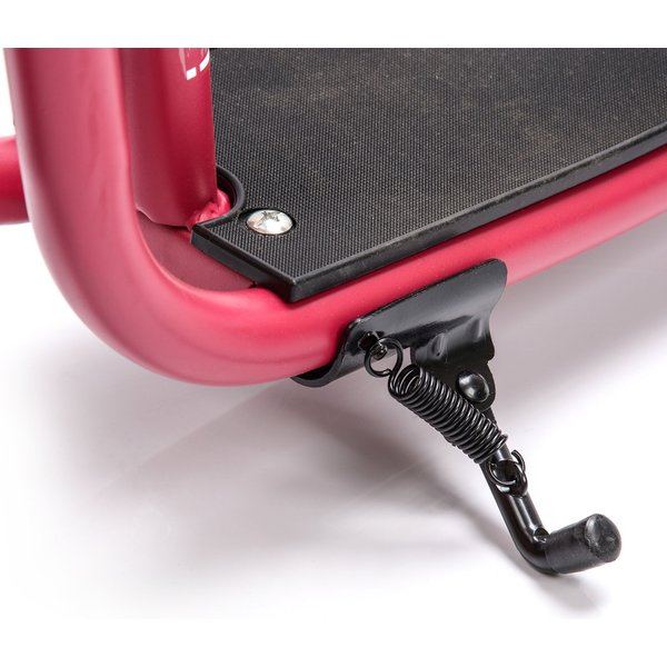 Hulajnoga na pompowanych kołach Muffy Meteor - różowa