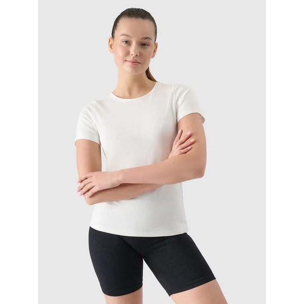 Koszulka damska TTSHF1995 4F - złamana biel