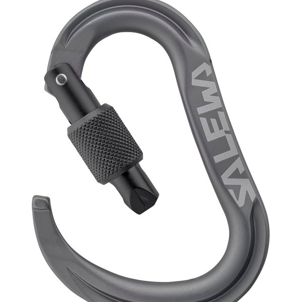 Karabinek Ortles HMS M Salewa - grey