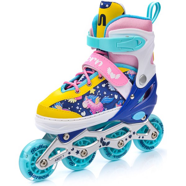 Rolki regulowane z wymienną płozą Unicorn 4w1 Meteor