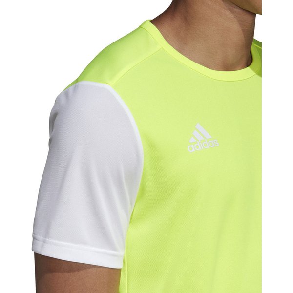 Koszulka juniorska Estro 19 Adidas - jasny żółty/biały