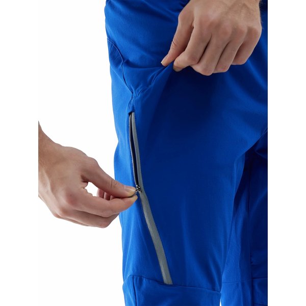 Spodnie trekkingowe męskie 4FWSS24TFTRM482 4F - niebieski
