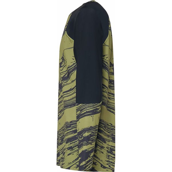 Longsleeve rowerowy męski Seeker Airline LS Oakley - Duality Swirl Green/Black