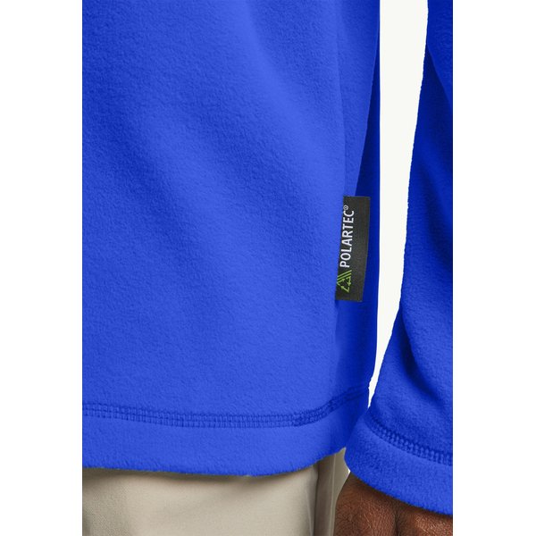 Bluza polarowa męska Taunus Jack Wolfskin - vibrant blue
