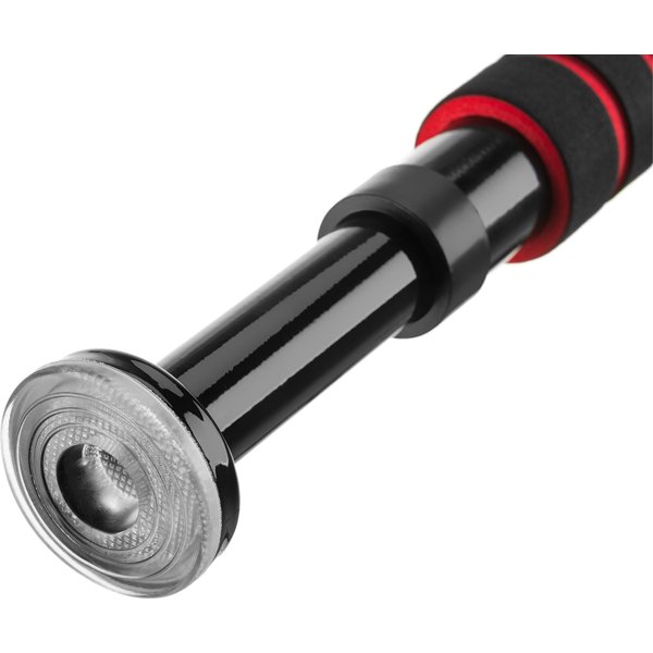 Drążek rozporowy do podciągania 63-100cm Gymtek - 63-100cm czerwony