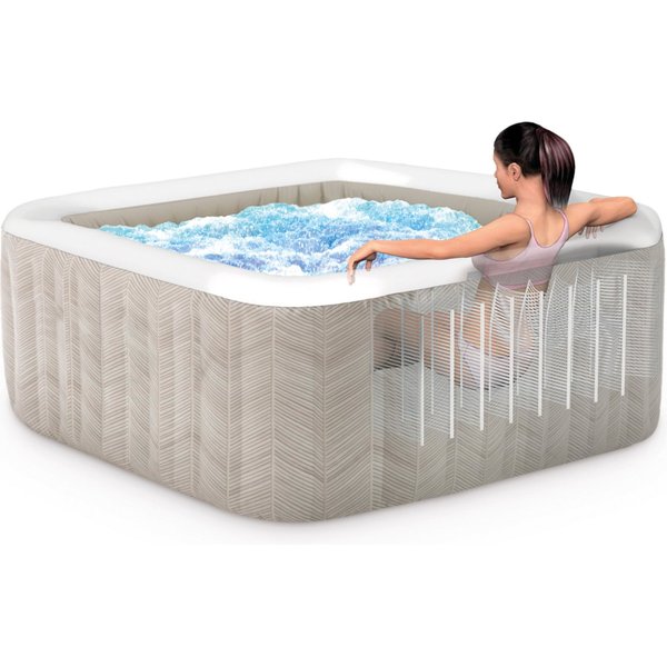 Basen jacuzzi Spa Chevron z filtrem 145x196x71cm Intex
