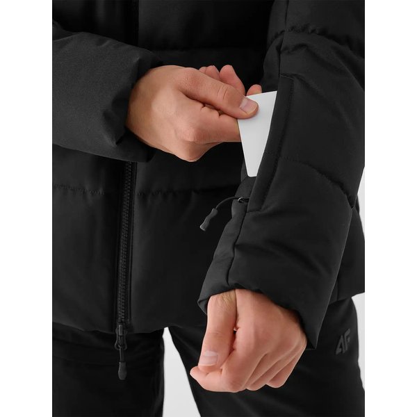 Kurtka narciarska męska TTJAM580 4F - głęboka czerń