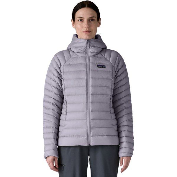 Kurtka puchowa damska Down Sweater Hoody Patagonia - Permafrost Purple
