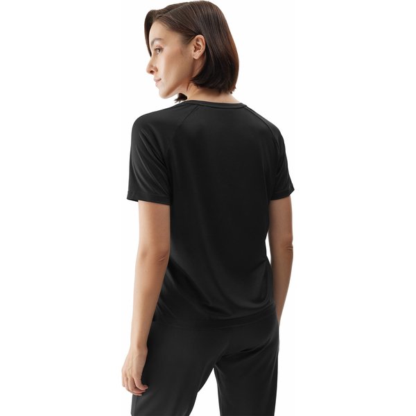 Koszulka damska 4FAW23TFTSF428 4F - głęboka czerń