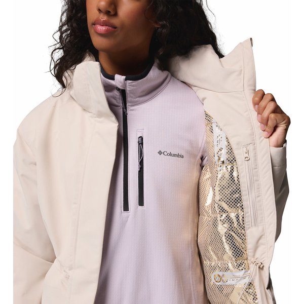 Kurtka damska parka Pulaski Columbia - dark stone