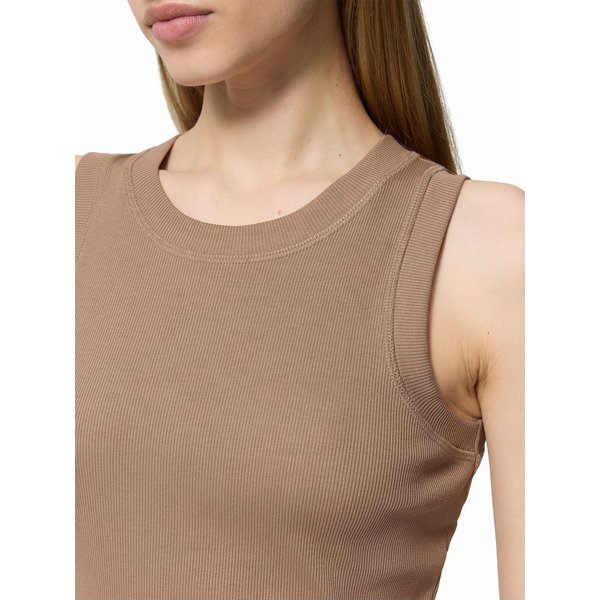 Sukienka damska OTHWSS24TDREF120 Outhorn - jasny brąz