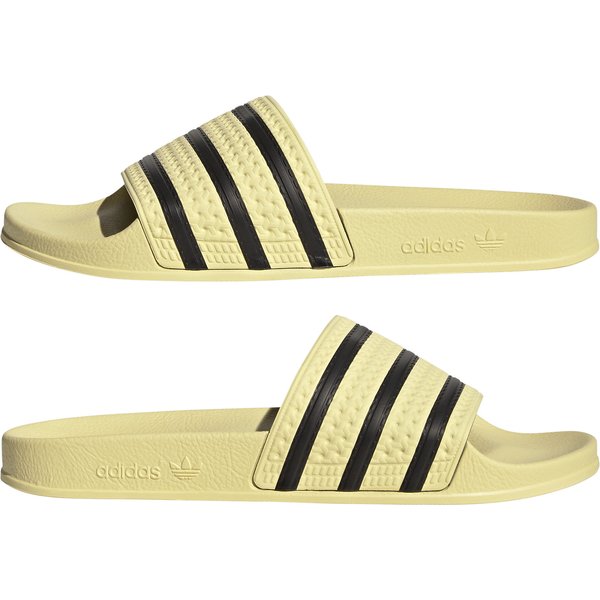 Klapki Adilette Slides Adidas - żółty/czarny