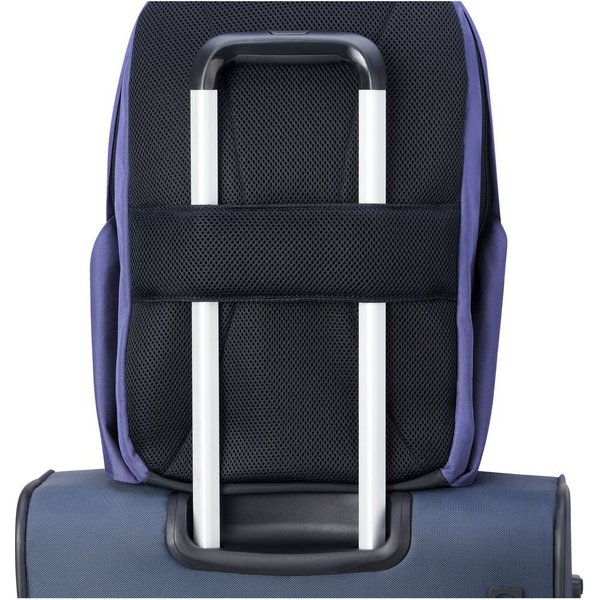 Plecak antykradzieżowy Securban RFID 30L Delsey Paris - niebieski