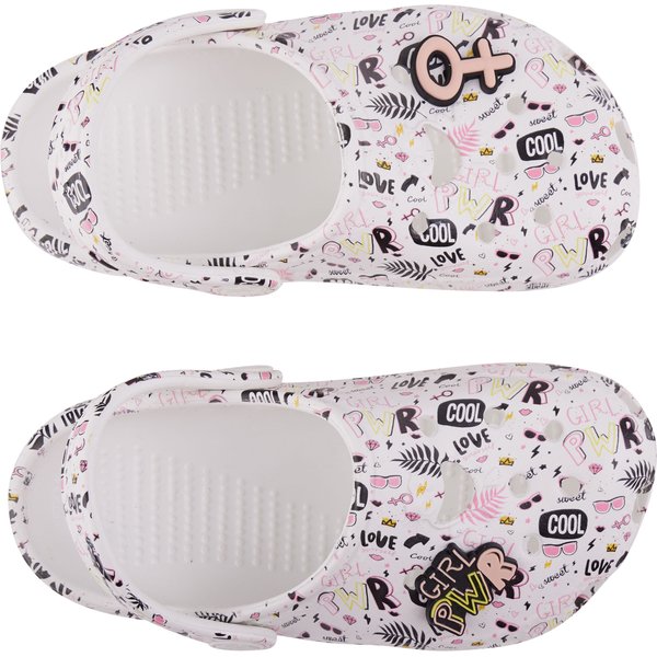 Chodaki Big Frog z przypinką Jr Coqui - White Girl Power