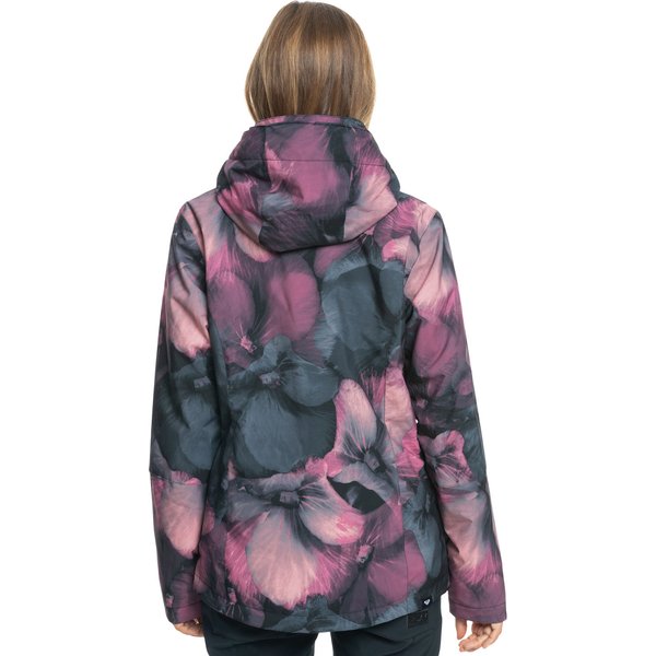 Kurtka narciarska damska Roxy Jetty Roxy - True Black Pansy Pansy