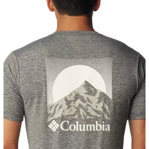 Koszulka męska Kwick Hike Back Graphic SS Tee Columbia