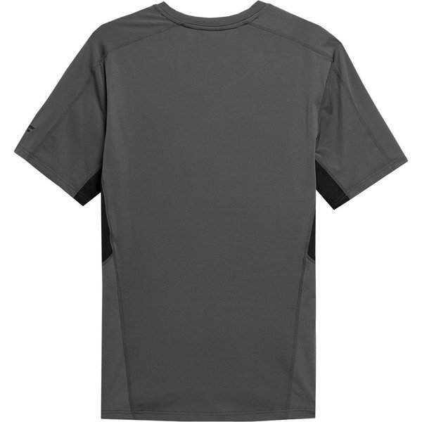 Koszulka męska 4FSS23TFTSM404 4F - ciemny szary
