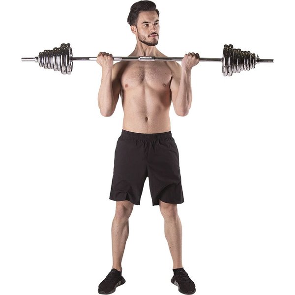 Zestaw hantli chromowanych w walizce STC50 2x25kg HMS