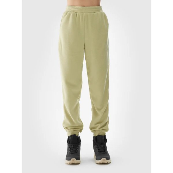 Spodnie dresowe damskie TTROF0818 4F - oliwkowy