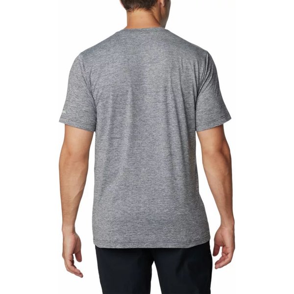 Koszulka męska Kwick Hike Graphic SS Tee Columbia - Black Heather 2