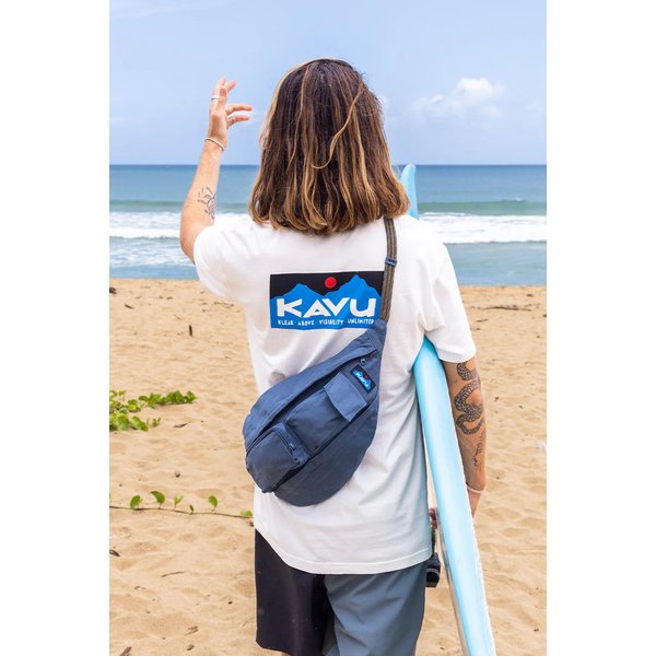 Plecak na jedno ramię, saszetka Mini Rope Bag 4L KAVU - black