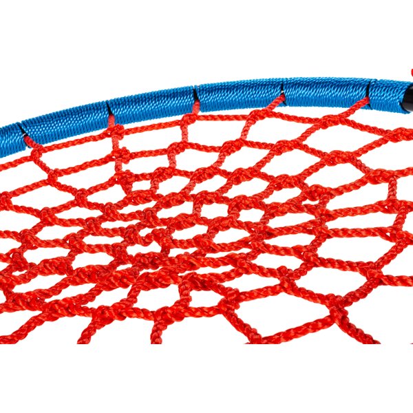 Huśtawka ogrodowa, bocianie gniazdo XXL Net Outtec - blue/red