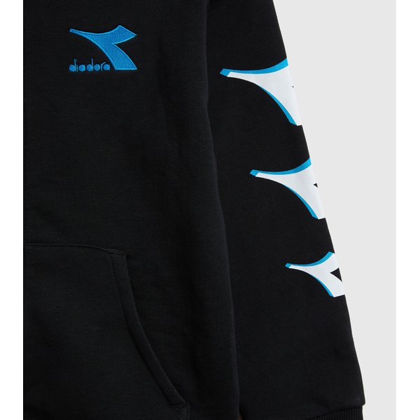 Komplet dresowy dziewczęcy HD Cubic Diadora - black