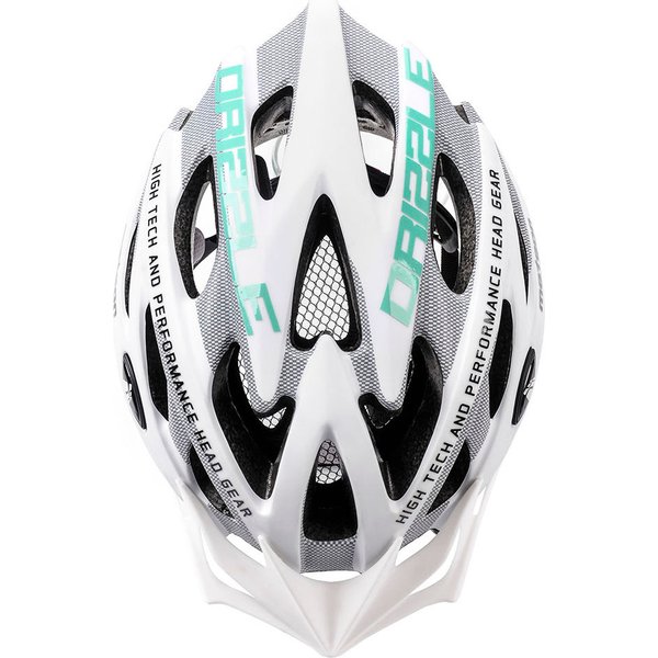 Kask rowerowy MV29 Drizzle Meteor - biało-szaro-miętowy