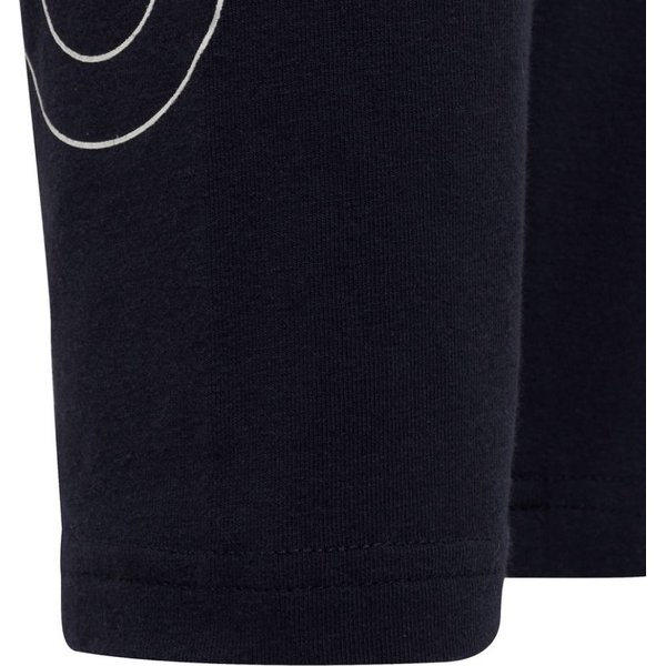 Legginsy dziewczęce Essentials Linear Logo Tights Adidas - granatowy