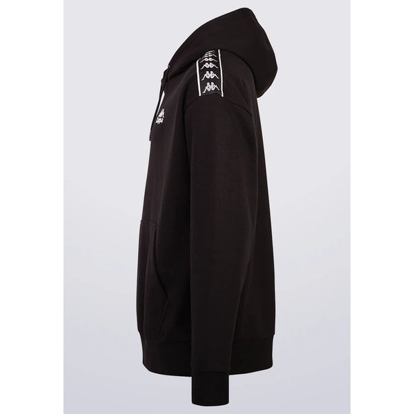Bluza męska Short Logo Stripe Kappa - Caviar