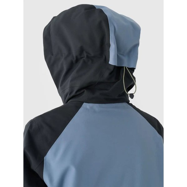 Kurtka snowboardowa damska TTJAF586 4F - denim