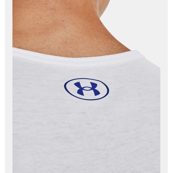 Bezrękawnik męski Sportstyle Logo Tank Under Armour - biała